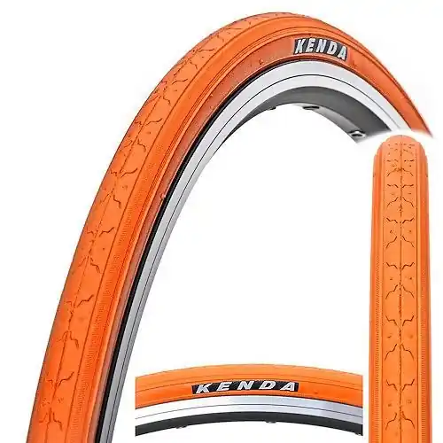 700X25C KENDA K152 POMARAŃCZOWA OPONA ROWER Bestseller